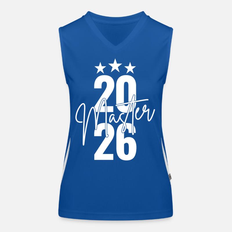 Master 2026 Funktionelles Kontrast-Tank Top für Frauen