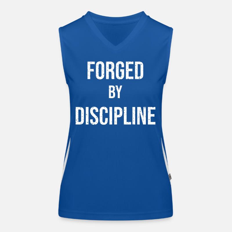 Fight Forge : Forgé par Discipline Gym Citation Débardeur respirant contrasté Femme