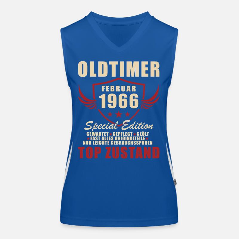 Février 1966 - Février 1966 Don Débardeur respirant contrasté Femme