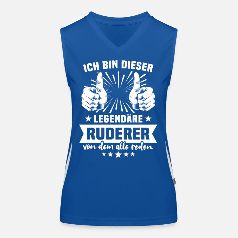 Légende du rameur Débardeur respirant contrasté Femme