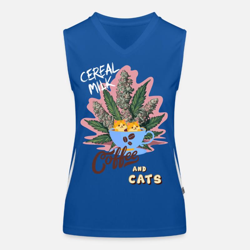 Cereal Milk C&C Funktionelles Kontrast-Tank Top für Frauen