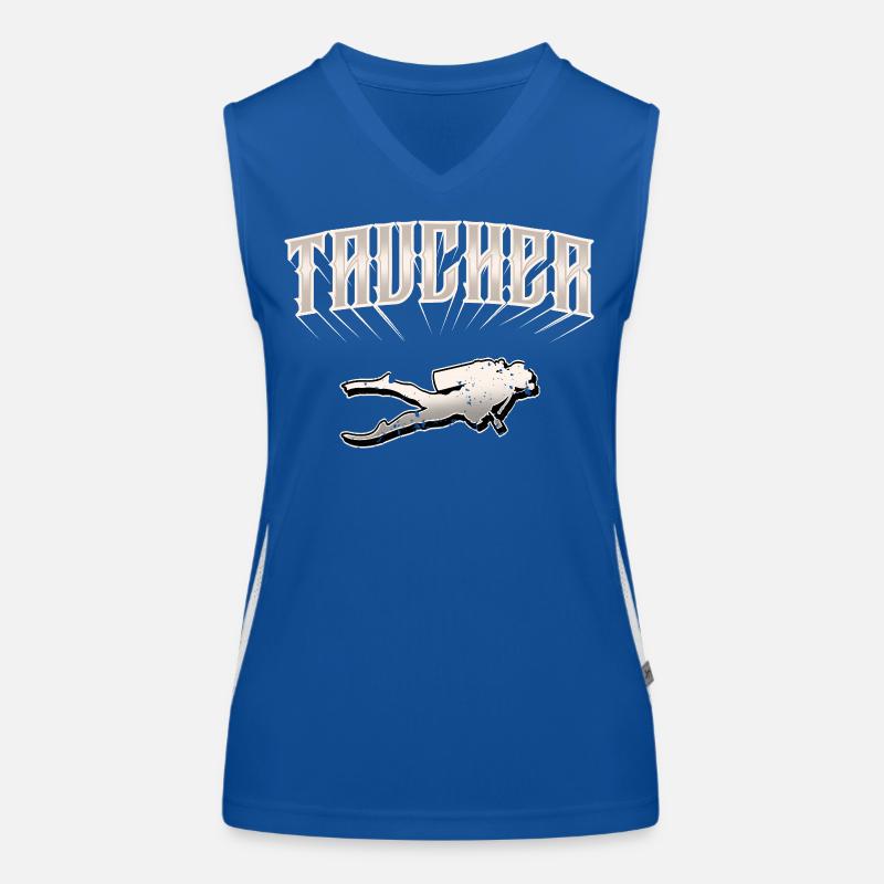 Plongeurs Débardeur respirant contrasté Femme