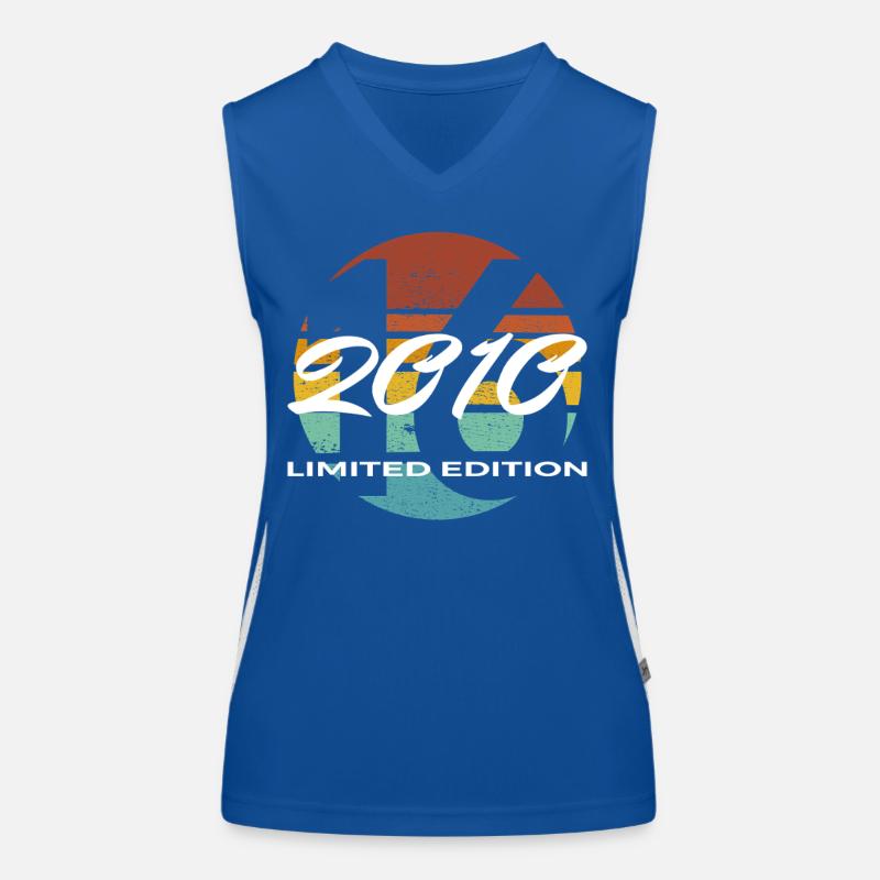 16. Geburtstag 2010 Jungen und Mädchen Geschenk Funktionelles Kontrast-Tank Top für Frauen