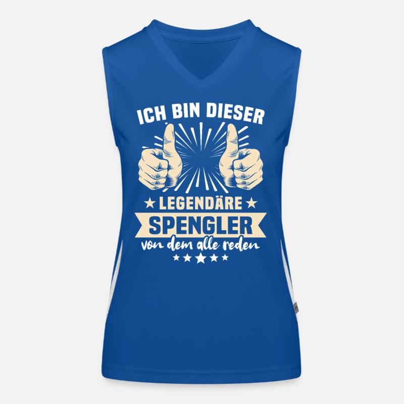 Expressions de Spengler Débardeur respirant contrasté Femme