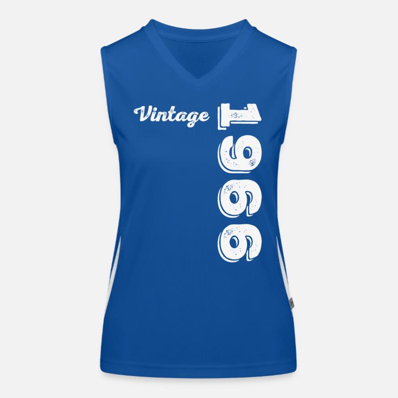 1966 Vintage Retro Birthday Gift Women's Functional Contrast Tank Top