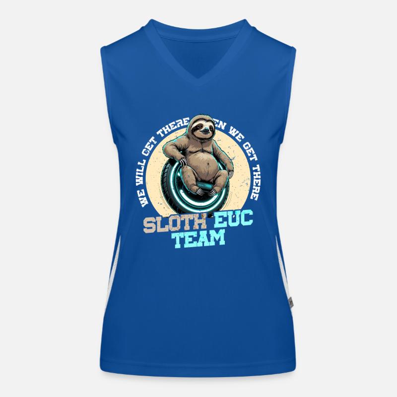 Monoroue monocycliste Débardeur respirant contrasté Femme