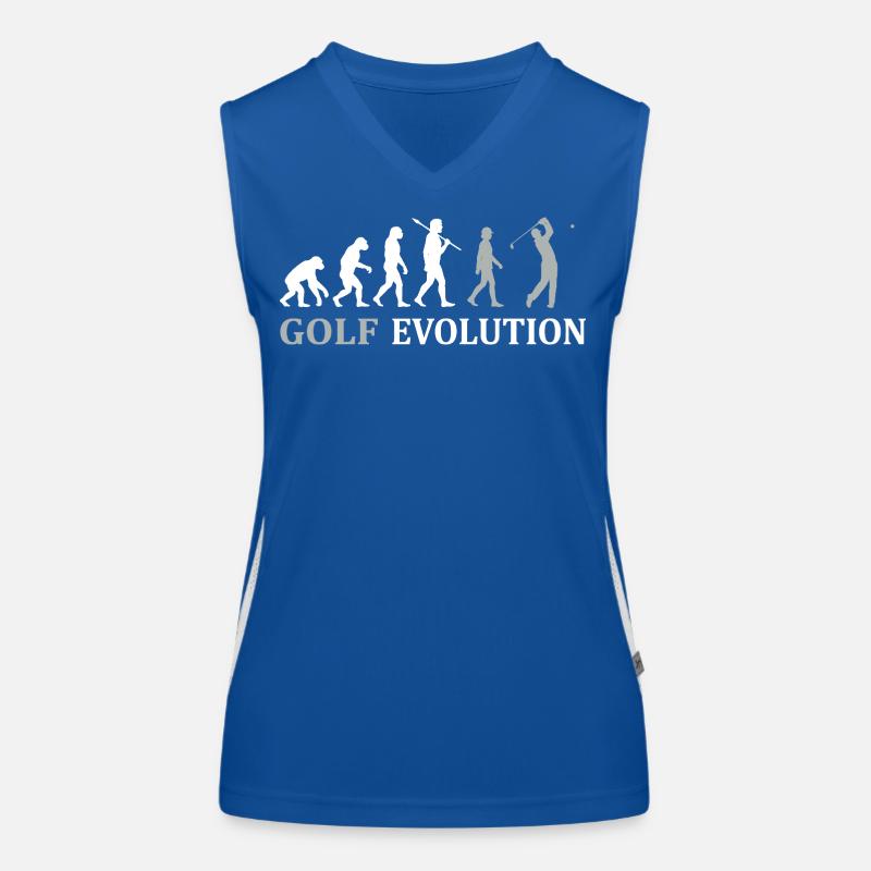 Évolution du golf – Le cadeau parfait pour le golfeur Débardeur respirant contrasté Femme