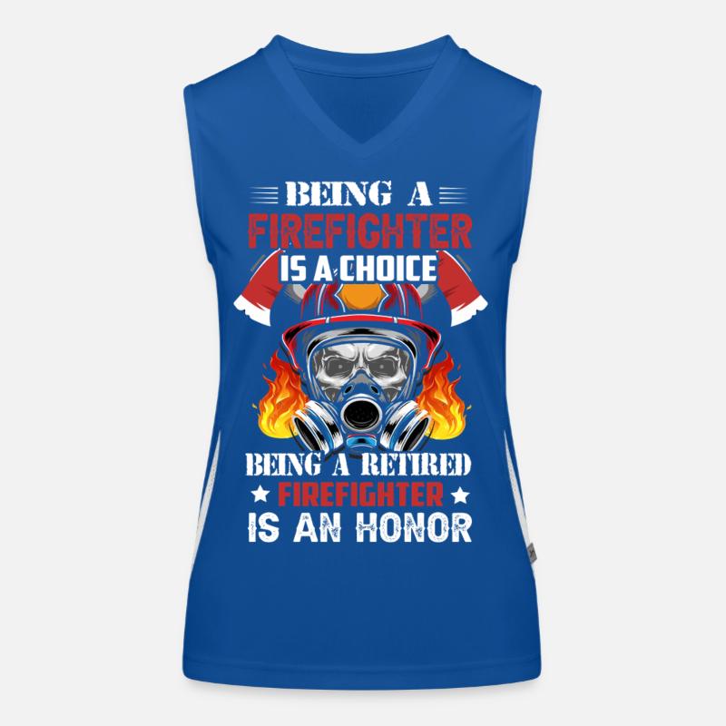 Fire brigade Women's Functional Contrast Tank Top