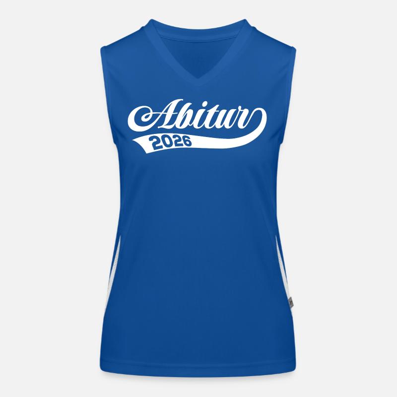 Abi 2026 - Abitur - Retro Gift Women's Functional Contrast Tank Top
