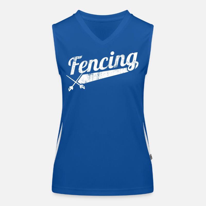 fencing Women's Functional Contrast Tank Top