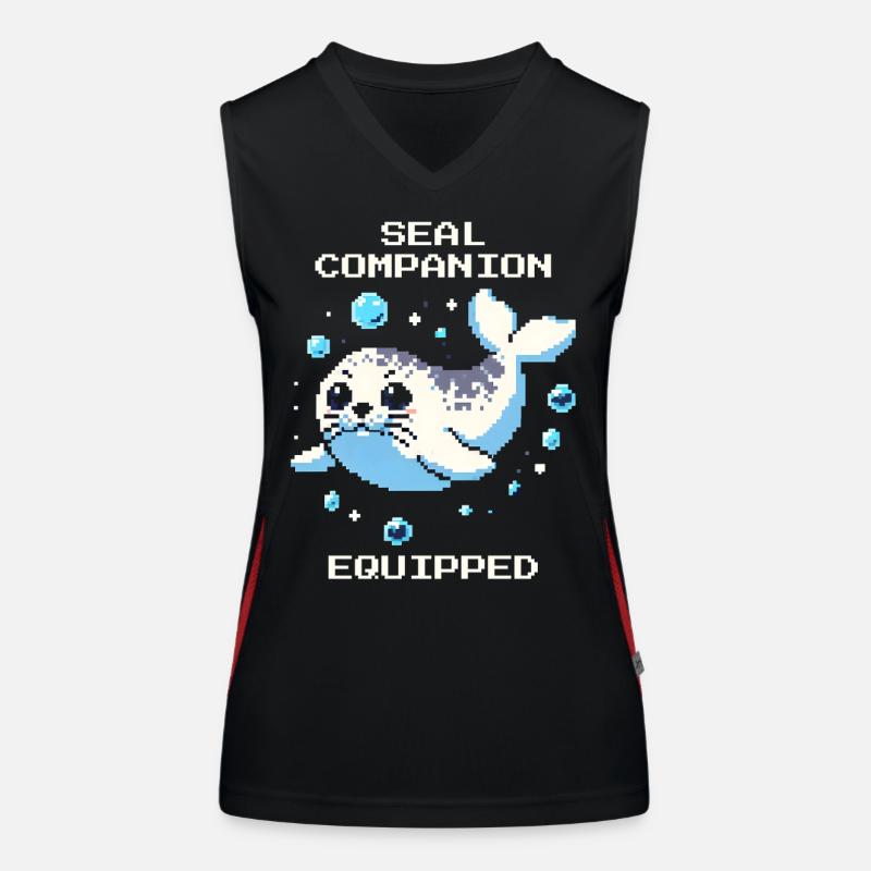 Compagnon de Sceau | Compagnon Sceau Débardeur respirant contrasté Femme