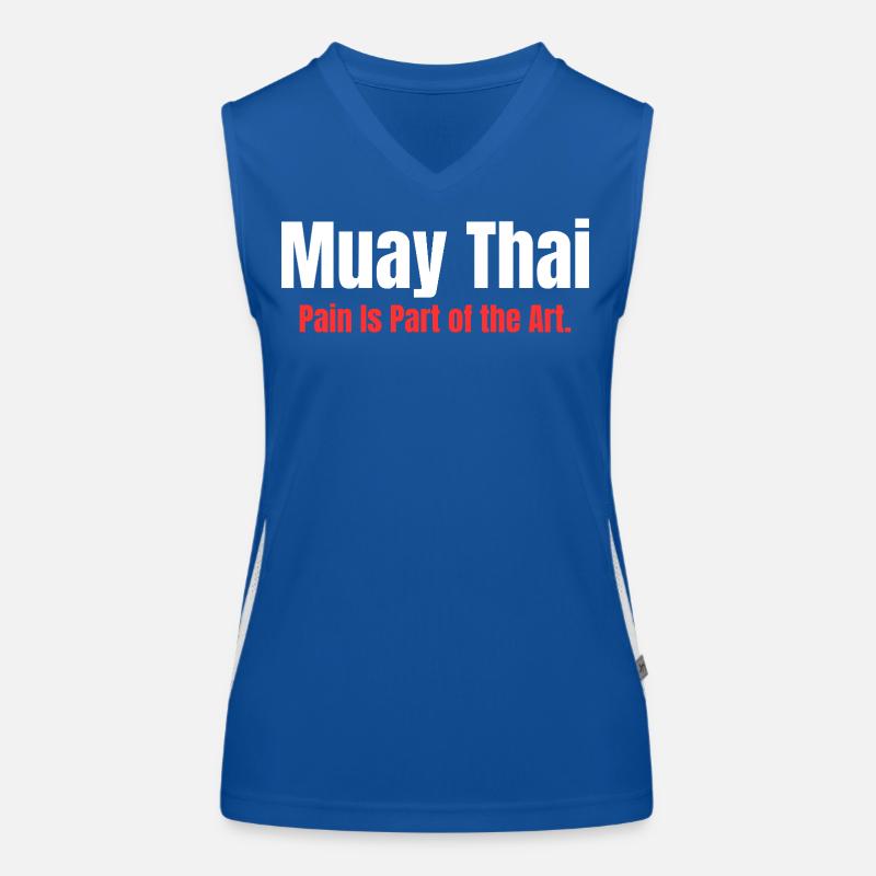 Eight Limbs. One Mind. | Muay Thai Women's Functional Contrast Tank Top