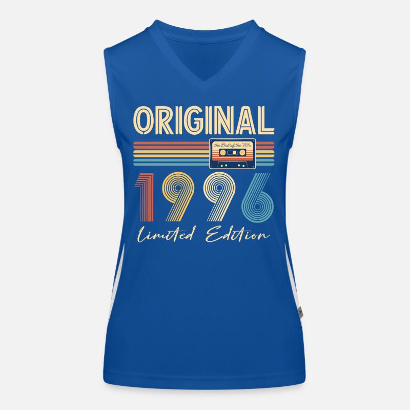 Originales 30-Jahres-Geburtstagsgeschenk von 1996 Funktionelles Kontrast-Tank Top für Frauen