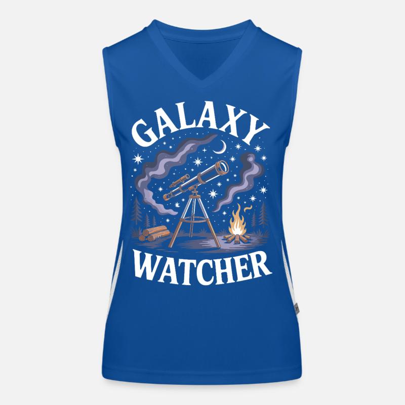 Galaxy Watcher Women's Functional Contrast Tank Top