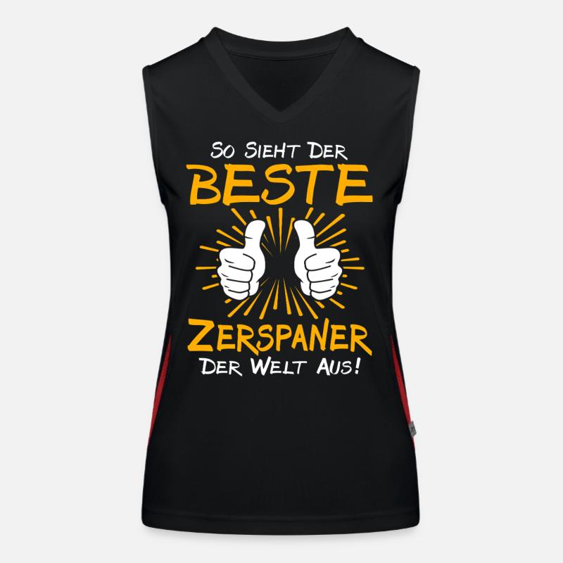 Zerspaner Geschenkidee Funktionelles Kontrast-Tank Top für Frauen