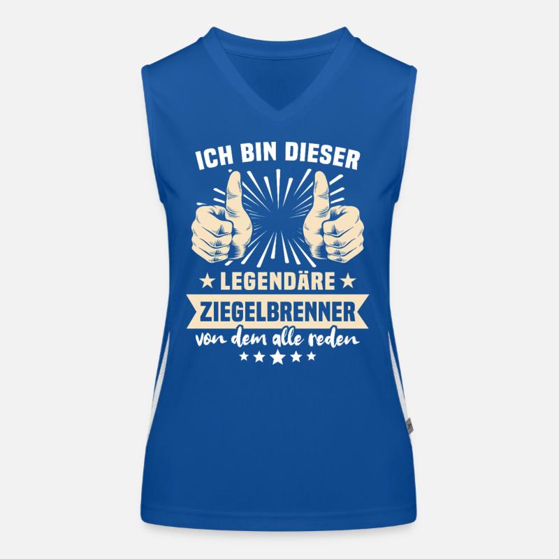 Brick Burner Sayings Women's Functional Contrast Tank Top