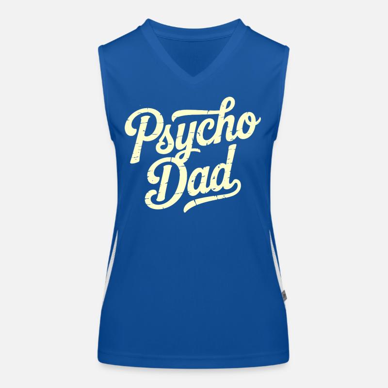Scénario vintage de Psycho Dad Débardeur respirant contrasté Femme