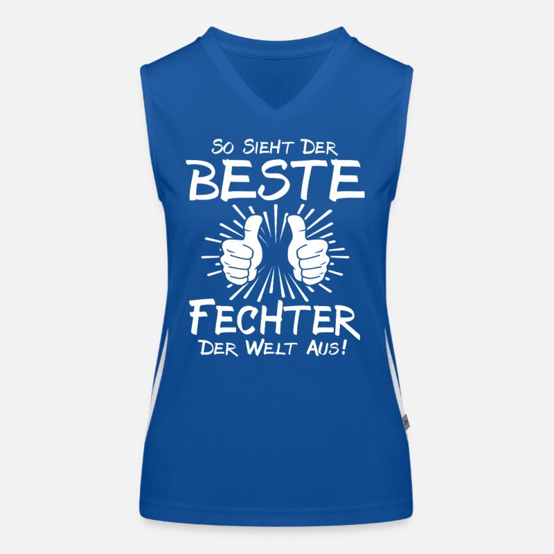 Bester Fechter Funktionelles Kontrast-Tank Top für Frauen