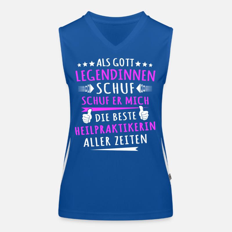 Naturopath Gift Idea Women's Functional Contrast Tank Top