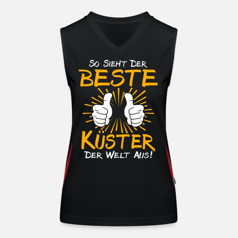 Küster Geschenkidee Funktionelles Kontrast-Tank Top für Frauen