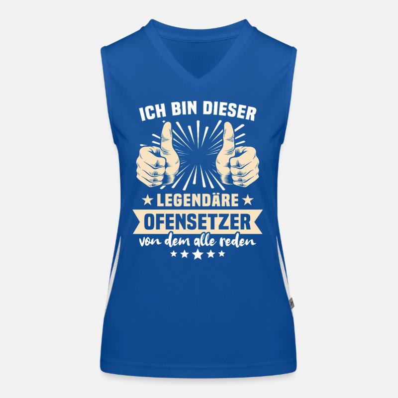 Ofensetzer Sprüche Funktionelles Kontrast-Tank Top für Frauen