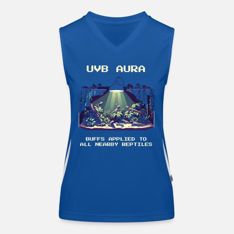 UVB Aura Active | Terrarium Light Reptiles Women's Functional Contrast Tank Top