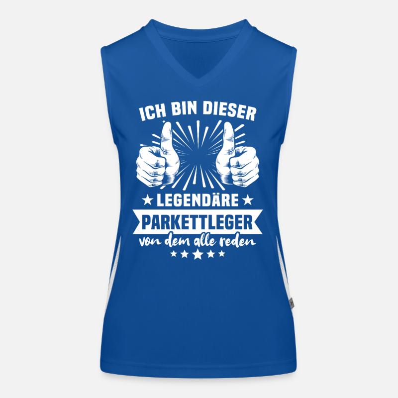 Parquet Layer Legend Women's Functional Contrast Tank Top