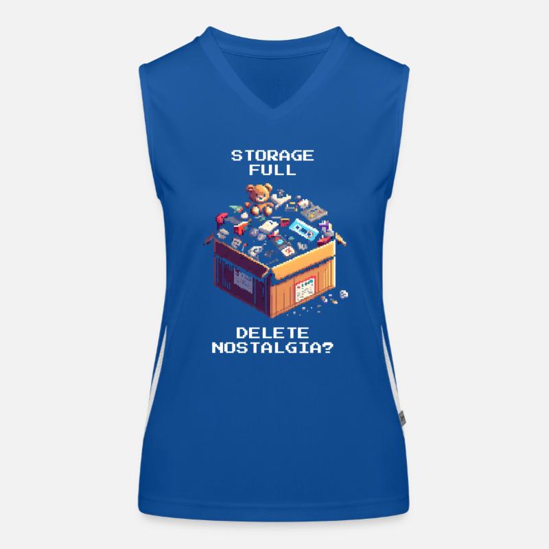 Memory full: Erase nostalgia? | Decluttering Women's Functional Contrast Tank Top