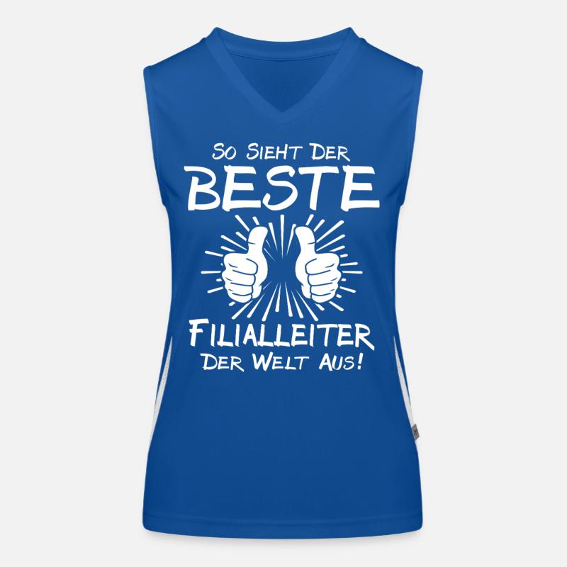 Best Store Manager Women's Functional Contrast Tank Top