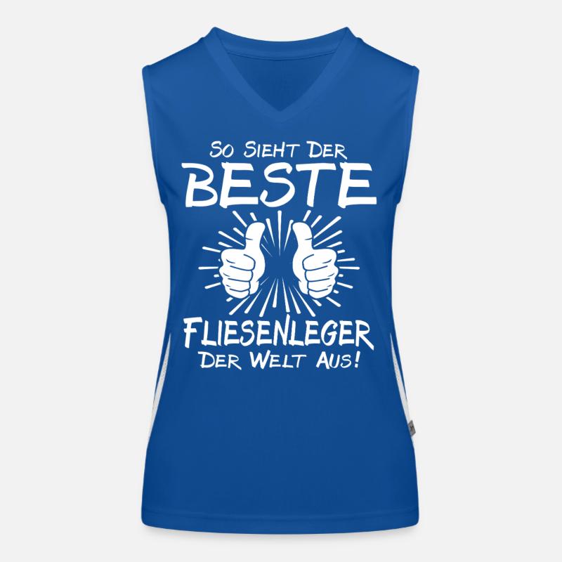 Meilleur carrelage Débardeur respirant contrasté Femme