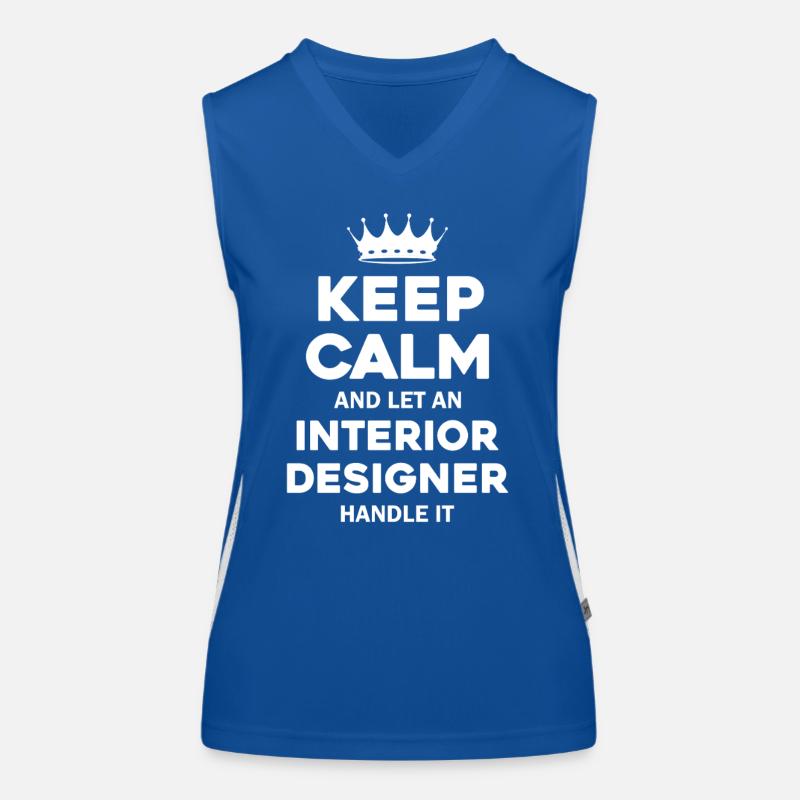 Déclaration du Reste du Designer d’Intérieur Débardeur respirant contrasté Femme