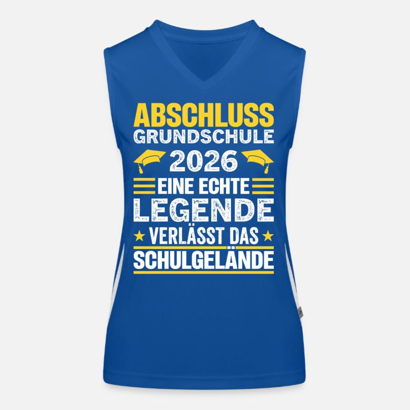 Abschluss 2026 Grundschule Funktionelles Kontrast-Tank Top für Frauen
