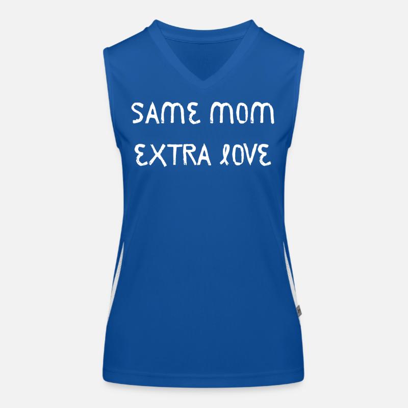 Same Mom Extra Love Funktionelles Kontrast-Tank Top für Frauen