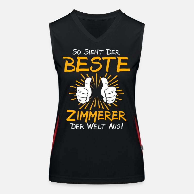 Zimmerer Geschenkidee Funktionelles Kontrast-Tank Top für Frauen