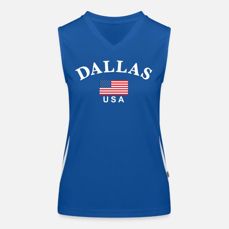 Dallas, États-Unis Débardeur respirant contrasté Femme