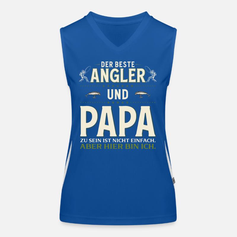 01_Papa Funktionelles Kontrast-Tank Top für Frauen