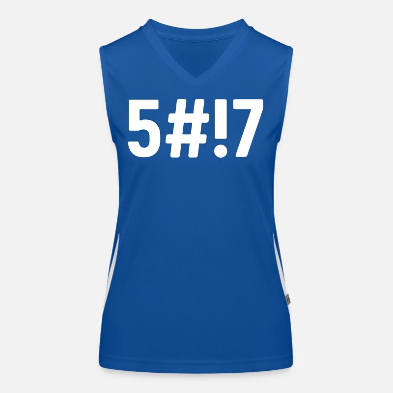 Scheißcode Funktionelles Kontrast-Tank Top für Frauen