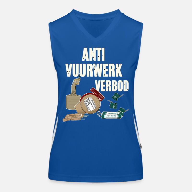 Vuurwerk Pyro Débardeur respirant contrasté Femme