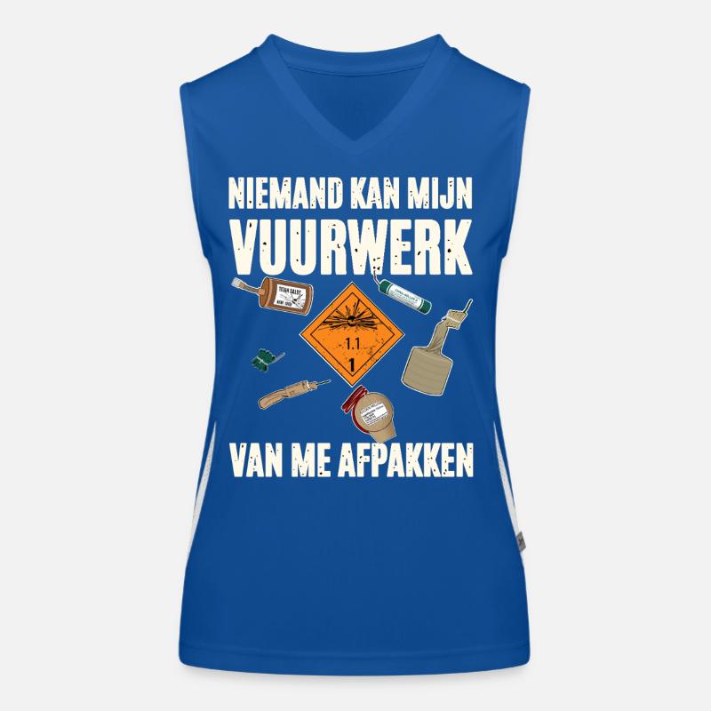 Mijn Vuurwerk Women's Functional Contrast Tank Top