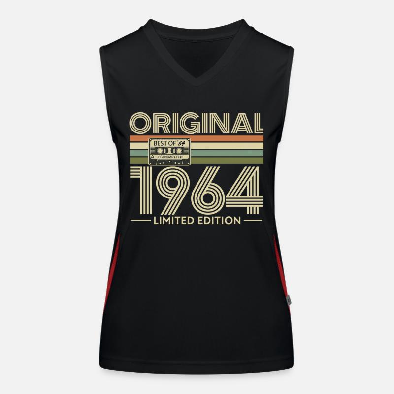Original 1964 Édition Limitée Débardeur respirant contrasté Femme
