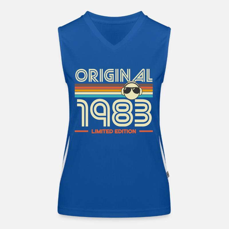 Original 1983 Retro Edition Débardeur respirant contrasté Femme