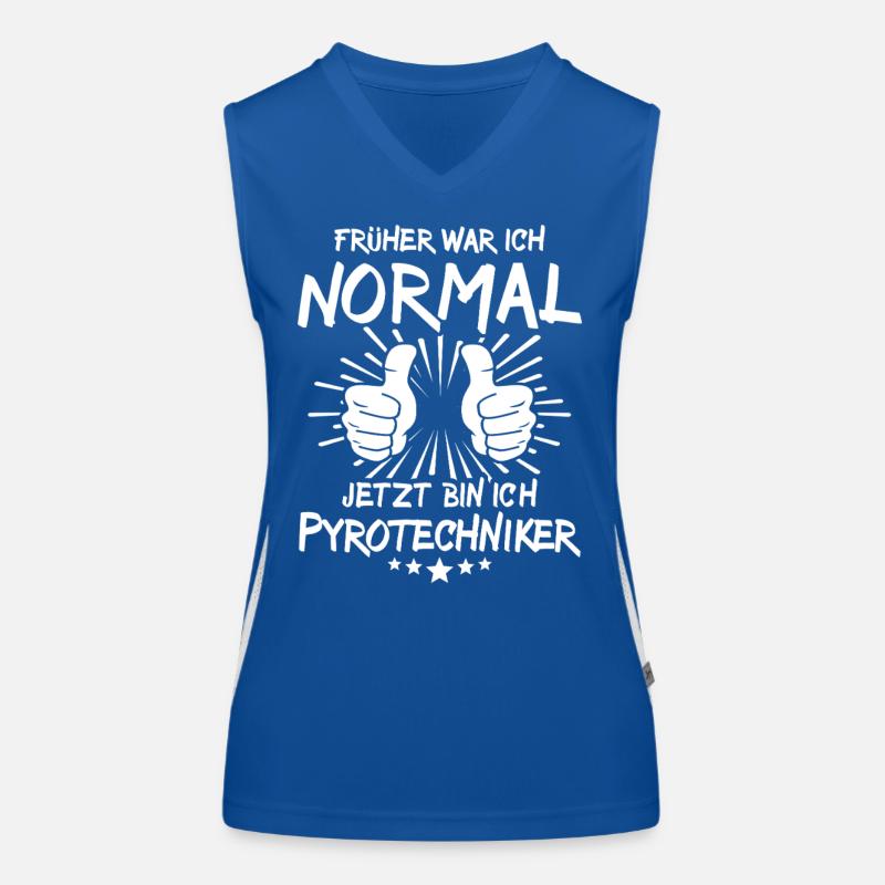 pyrotechnician Women's Functional Contrast Tank Top