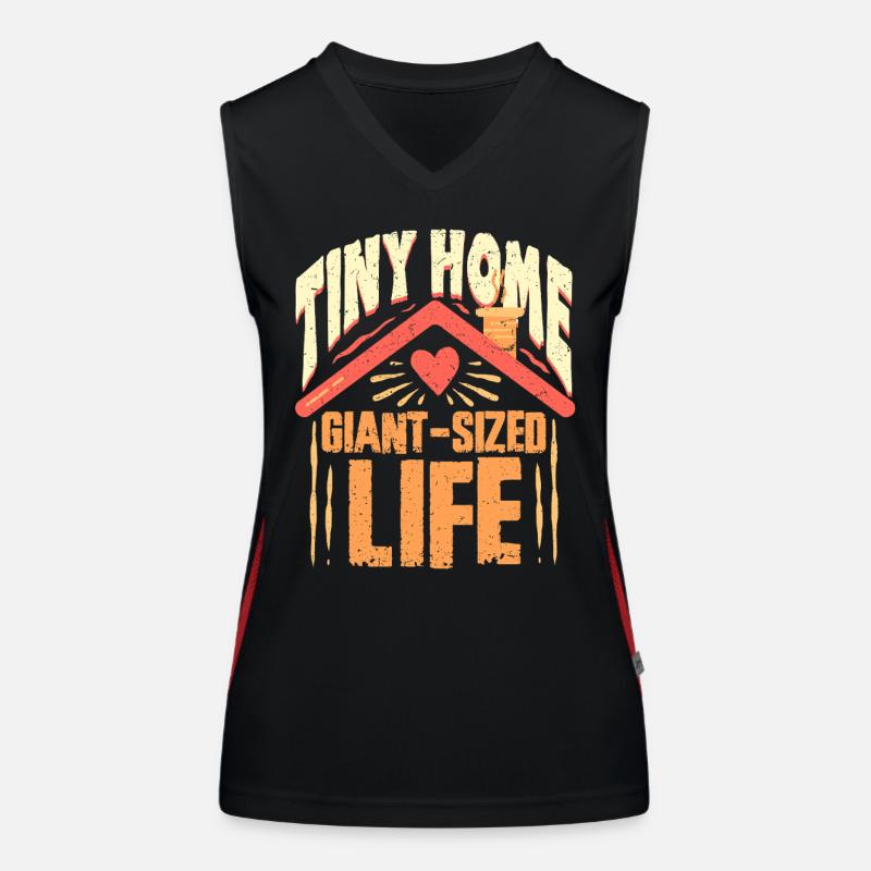 Tiny House Women's Functional Contrast Tank Top