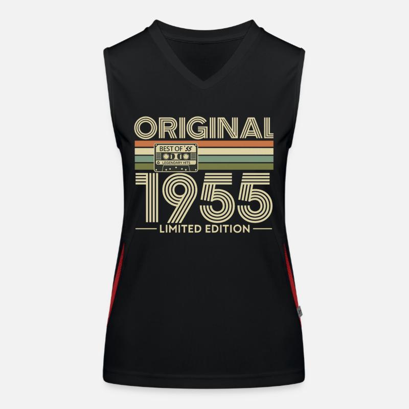 Original 1955 Retro Heritage Women's Functional Contrast Tank Top