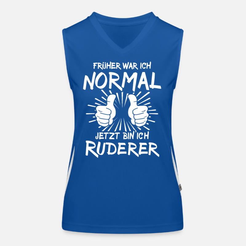 Rameur Débardeur respirant contrasté Femme