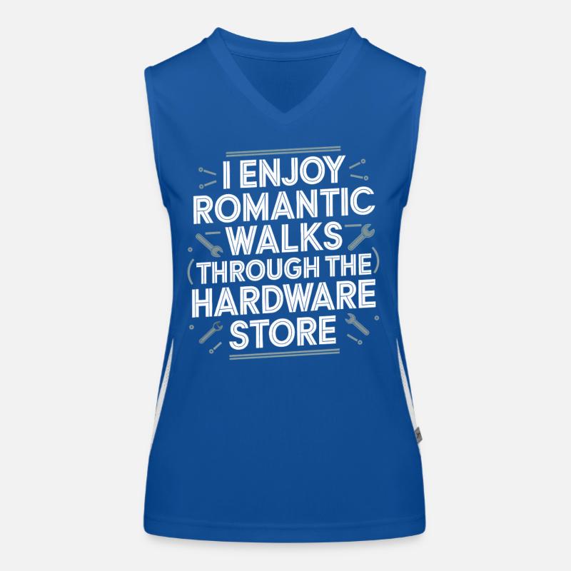 Romantic workshop walks Women's Functional Contrast Tank Top