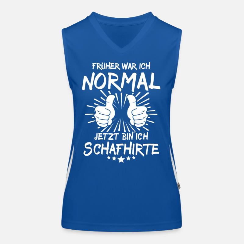 Schafhirte Funktionelles Kontrast-Tank Top für Frauen