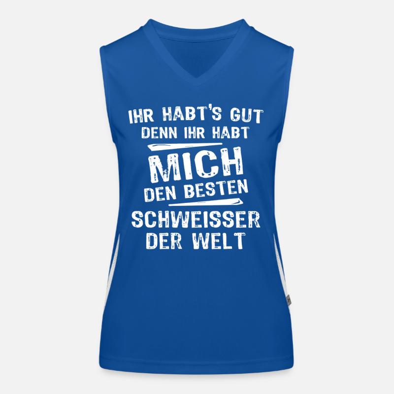 Schweisser Funktionelles Kontrast-Tank Top für Frauen