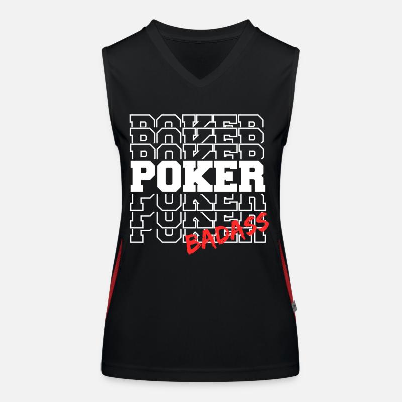 Poker Badass BLC Women's Functional Contrast Tank Top