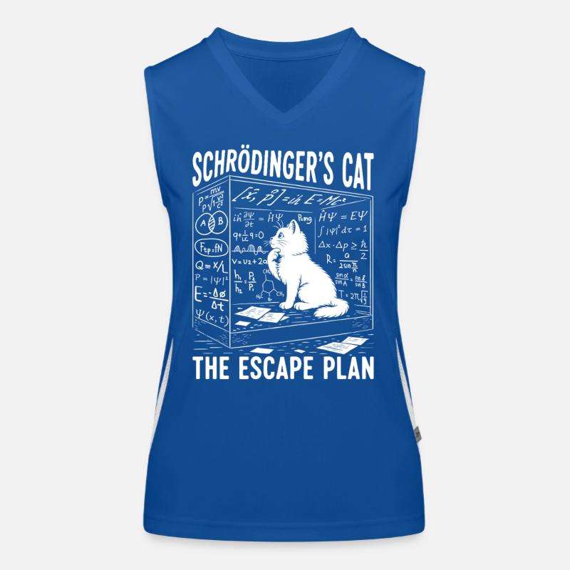 Le Chat de Schrödinger Le Plan d’évasion Débardeur respirant contrasté Femme
